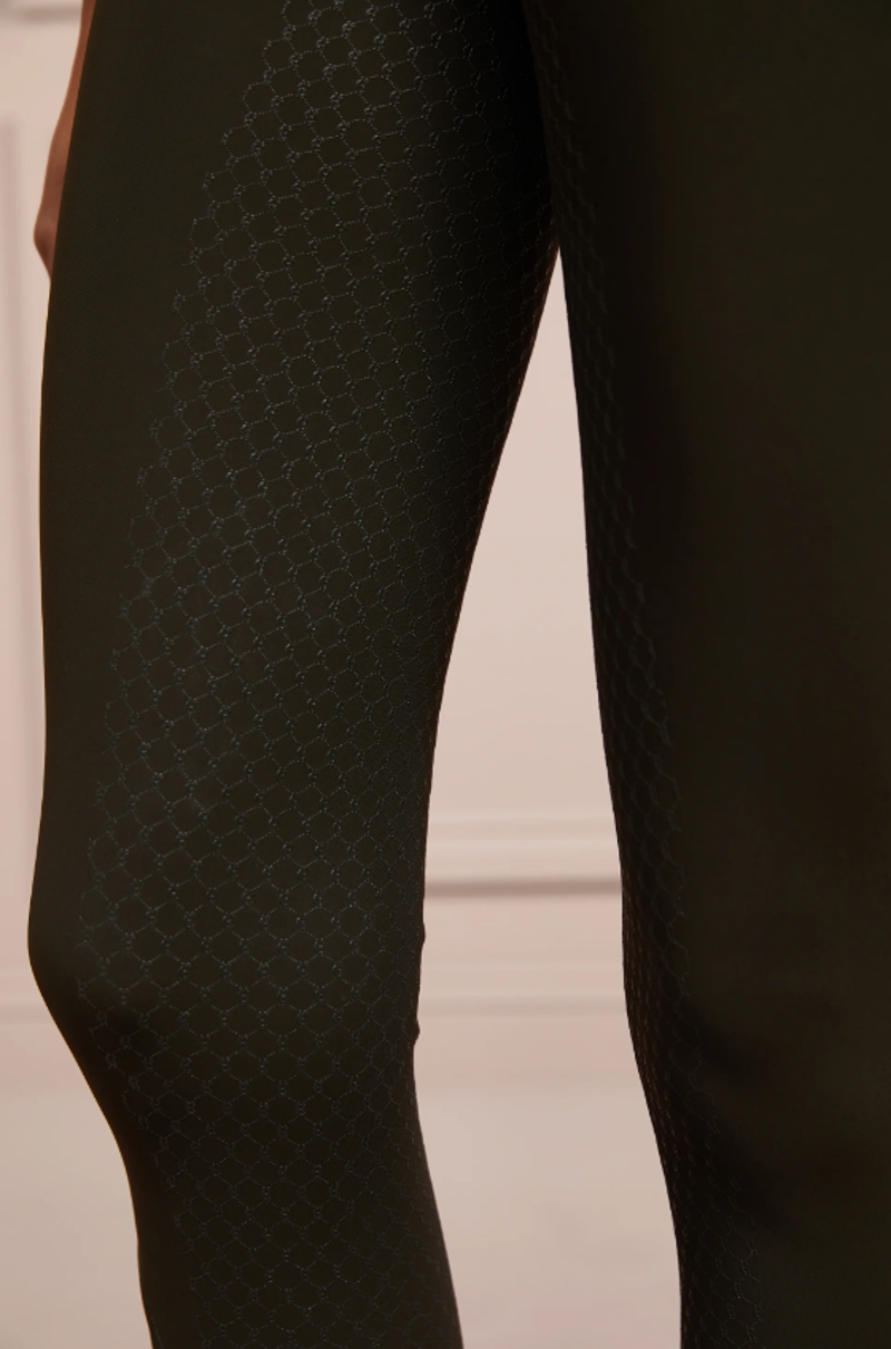 Holland Cooper Thermal Heritage Breeches - Dark Olive-6